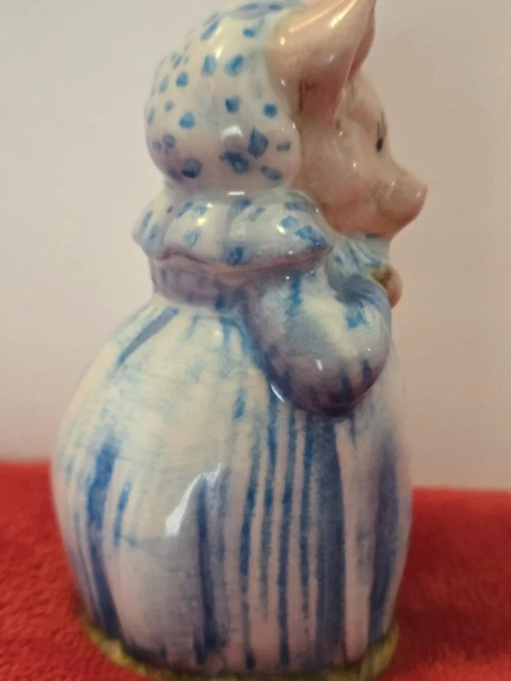Vintage Beswick Beatrix Potter's Aunt Pettitoes BP3b Backstamp Figurine England